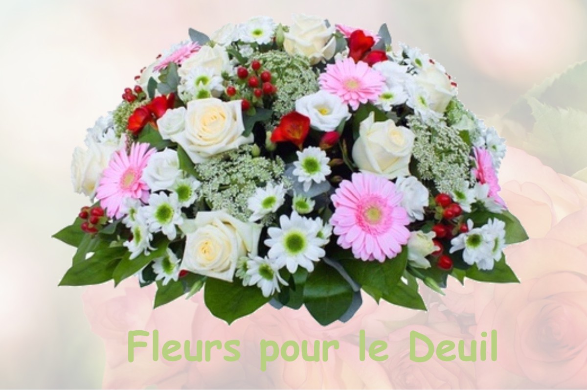 fleurs deuil CAZAUX-VILLECOMTAL